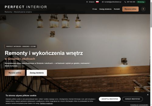 Perfect Interior Remonty, Wykończenia wnętrz