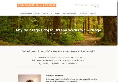Psychoterapia w Bochni