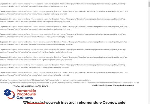 Ozonowanie wszelkiego rodzaju pomieszczeń