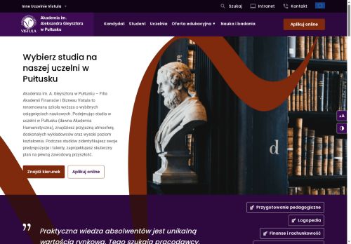 pultusk.vistula.edu.pl