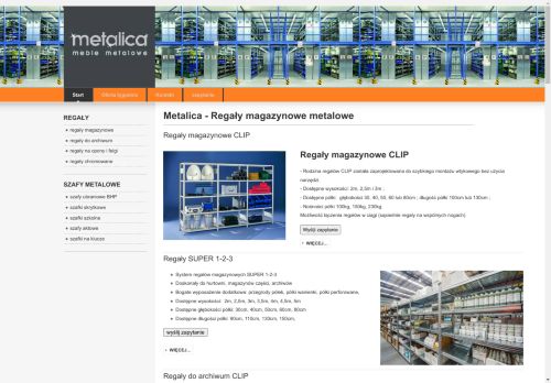 regaly.metalica.com.pl