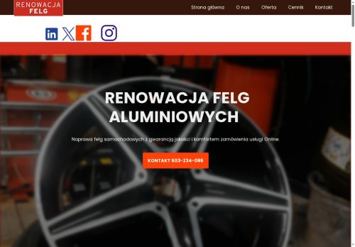 Renowacja Felg Aluminiowych PREMIUM