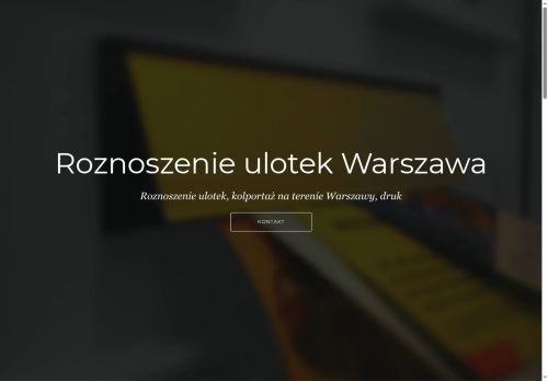 roznoszenieulotekwarszawa.com