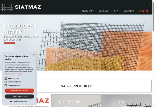 SIATMAZ Polski producent siatki tkanej