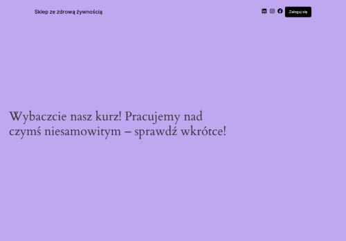 sklepzezdrowazywnoscia.pl