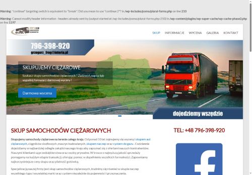 skupsamochodowciezarowych24.pl