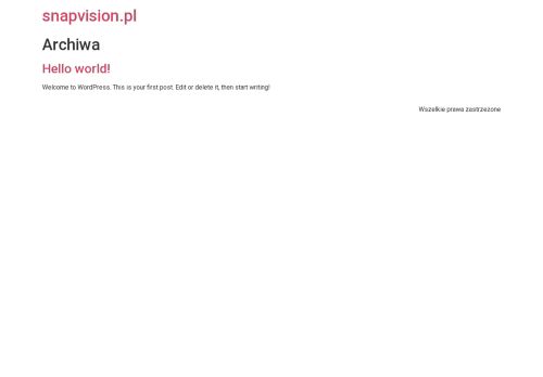 Snapvision.pl