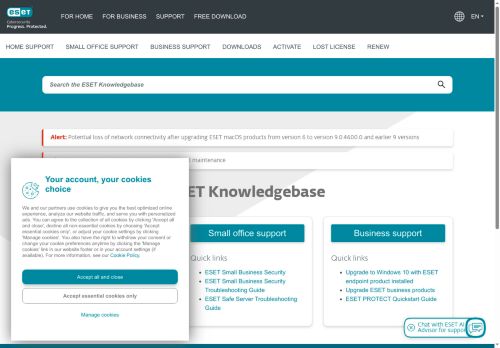 support.eset.com