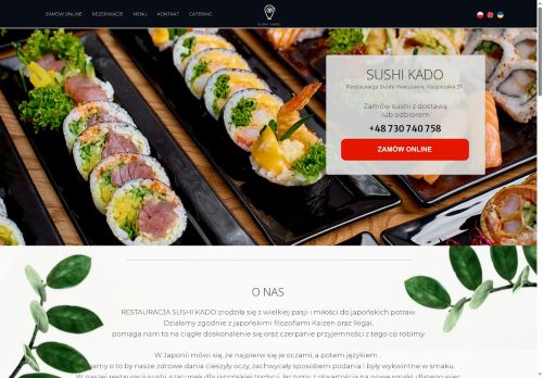 Sushi Kado Restauracja Sushi Warszawa Wola