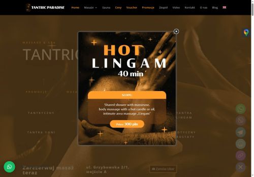 Tantric Paradise Spa I Erotic massage Warsaw