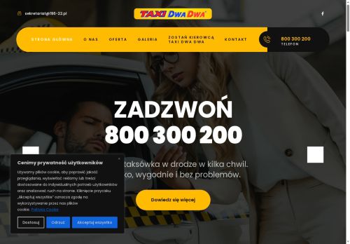Taxi dwa dwa Taksówki Łódź