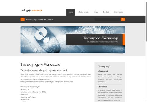 transkrypcje-warszawa.pl