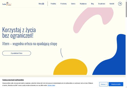 TurboMed najlepsza orteza na opadającą stopę
