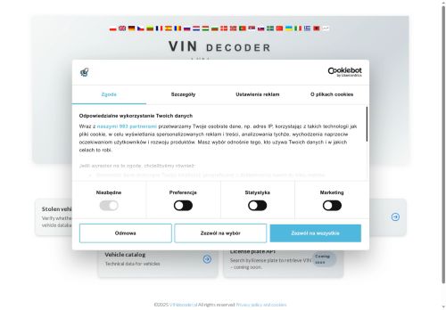 vindecoder.pl