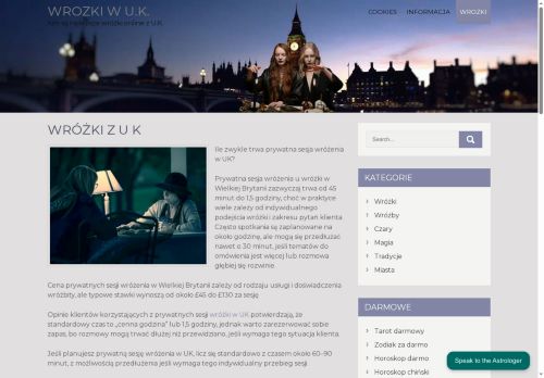 Polskie wróżki w U.k