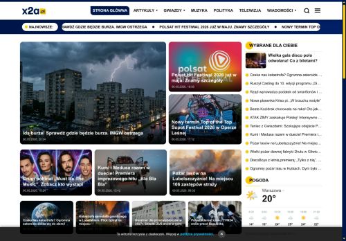 Newsy, Gwiazdy, Muzyka, Polityka