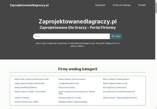 zaprojektowanedlagraczy.pl