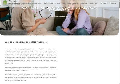 Psychoterapeuta Zielone Przedmieście Psycholog